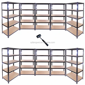 Fai da te metalli pesanti in legno di stoccaggio scaffali buy ... Scaffalatura legno fai da te