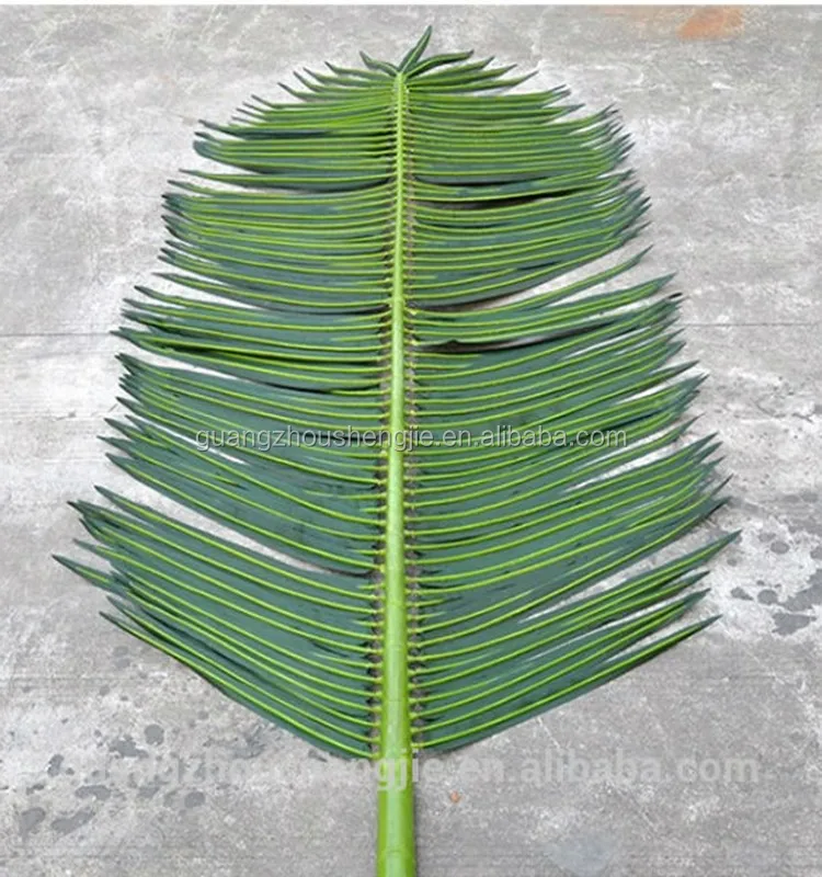 Wholesale Artificial Palm Tree Leaves Fake Coconut Leaves For