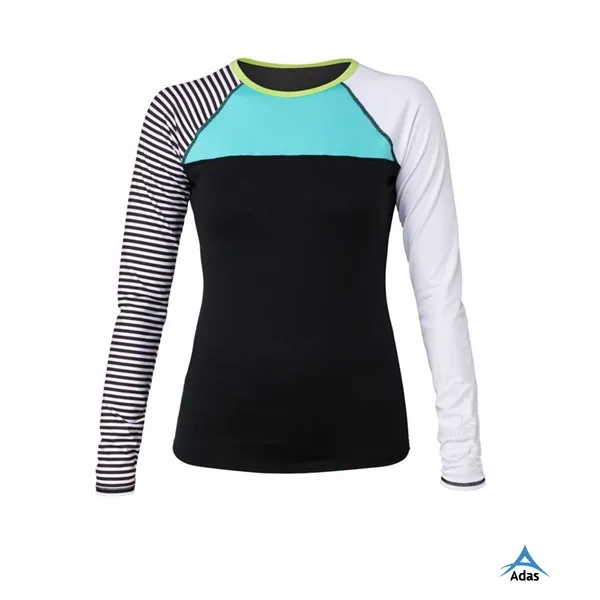 Sublimation High Quality Dri Fit Rashguard For Lady Buy Sublimation