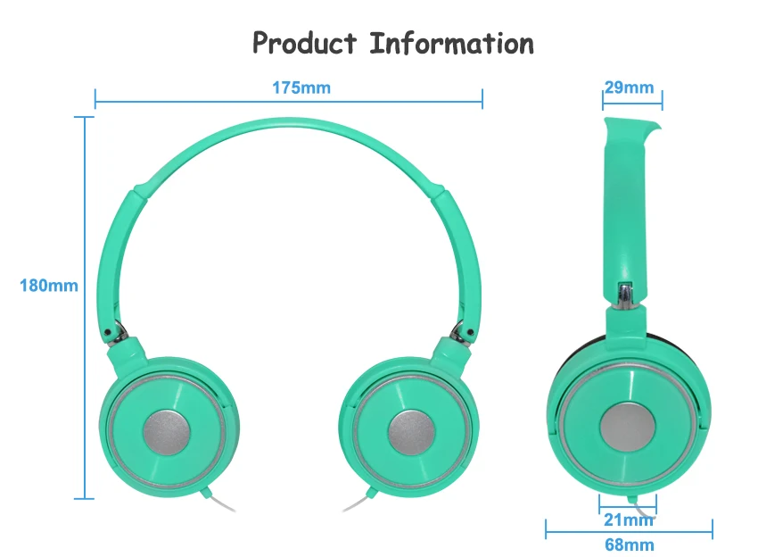 Bulk Cheap Head Phone On Ear Headphone Brand Name Headphones For Gift