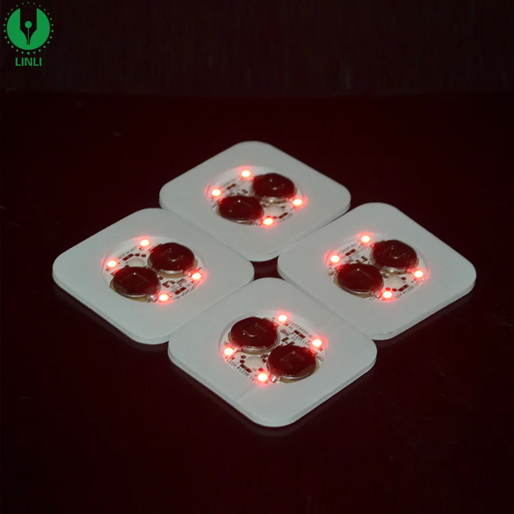 Square Shape Blinking Led Bottle Sticker,Light Up Bottle Sticker,Led