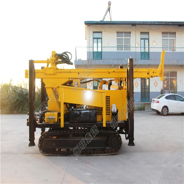 portable crawler DTH water well drilling rig rotary drilling rig