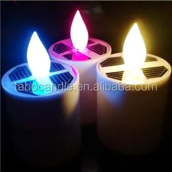 Outdoor Indoor Use Solar Candle Light Tea Outdoor Indoor Use Solar Candle Light Tea For
