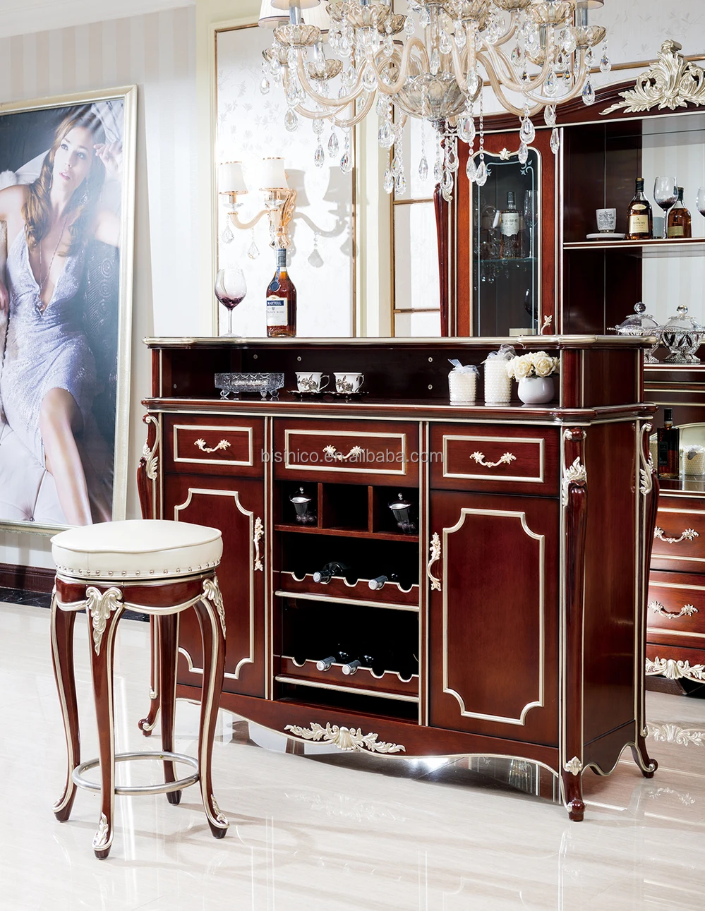 Bisini Antique Solid Wood Bar Counter And Bar Counter Buy Bar Counter,Bar Counter