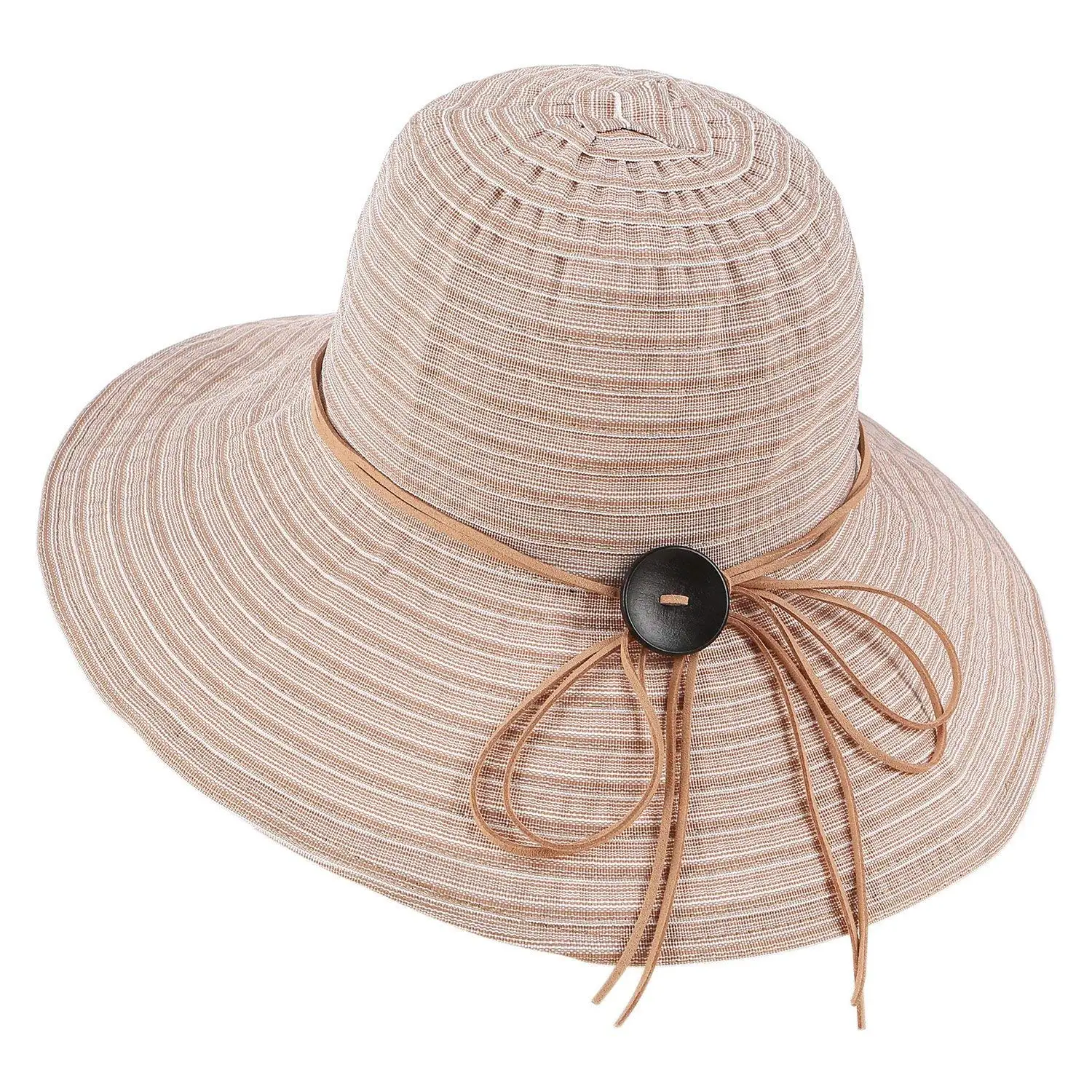 Packable Beach Hat Find Deals On Line At Get Quotations Women S Packable Sun Hat With Chin Cord Wide Brim Cotton Beach Adjule