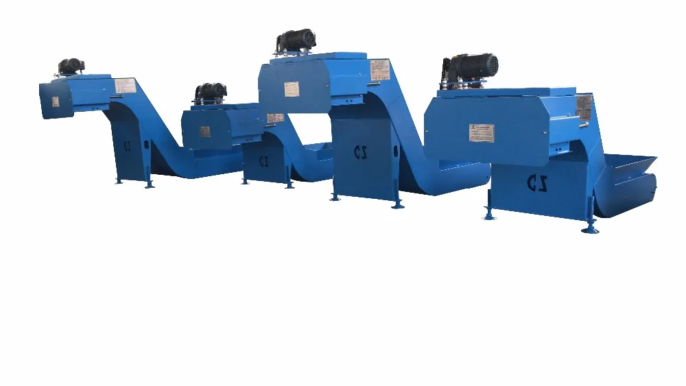 Zhongde Ec-24 Pitch Hinge Plate Chip Swarf Conveyor For Milling ...