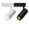 Dimmable Zoomable COB track rail spotlight led track light