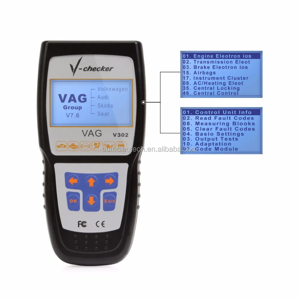 Automotive Scan Tool >> V Checker V302 Vag Pro Automotive Scanner Diagnostic Scan Tool For Audi Volkwage Skoda Seat Buy Vag Scanner Diagnostic Scan Tool Automotive Scanner Automotive Scan Tool >> V Checker V302 Vag Pro Automotive Scanner Diagnostic Scan Tool For Audi Volkwage Skoda Seat Buy Vag Scanner Diagnostic Scan Tool Automotive Scanner