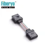 MT-MT Ferrule high precision patch cord 8F/12F MPO ferrule with bare ribbon fiber jumper for MT/FA module