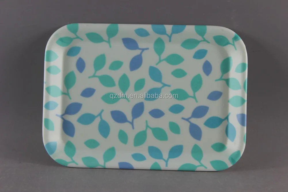 Rectangle Shape Melamine Small Tray For Decoration