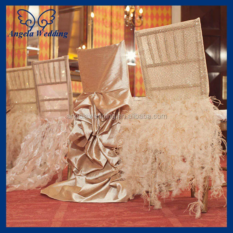 Ch005e Hot Sale Wholesale Custom Made Fancy Organza Ruffled Curly