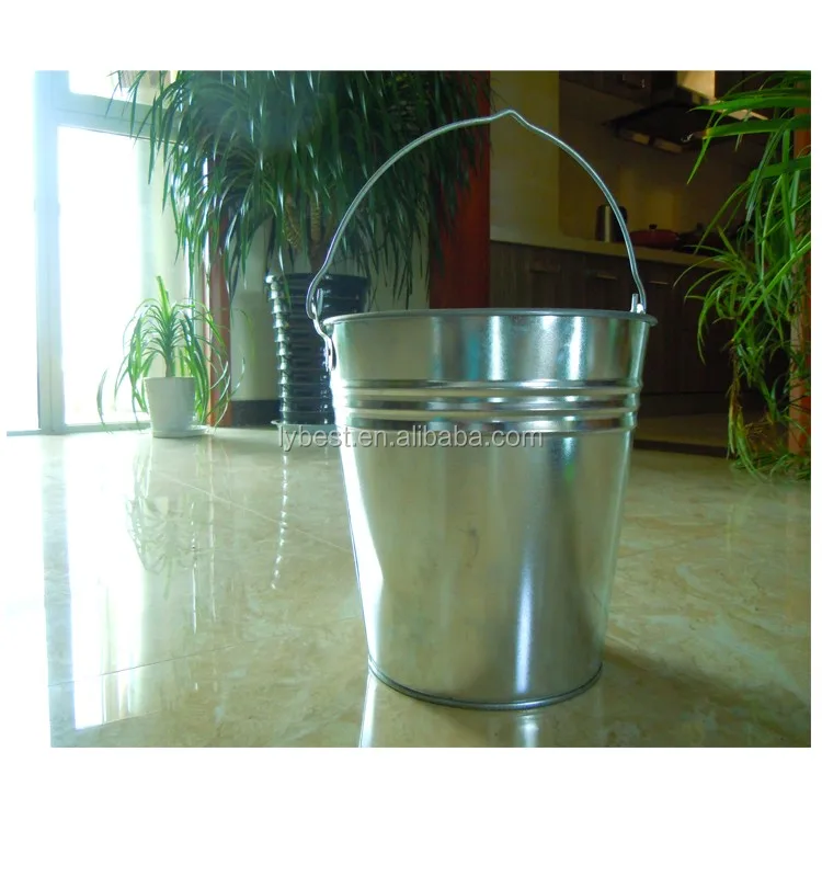 Cheap Price Of Beach Galvanized Zinc Metal Buckets And Pails For Home