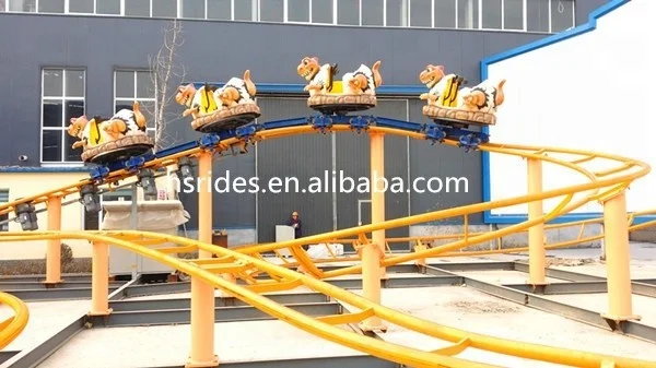 Thrilling Amusement Rides - Experience the Mine Roller Coaster