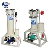 Dubao brand industrial waste water filter system with optional heavy capacity pump