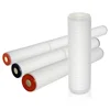 PP material fin end caps 0.2 micron microporous pleated water filter cartridge