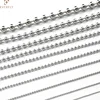 Low price 4.5mm curtain silver ball chain
