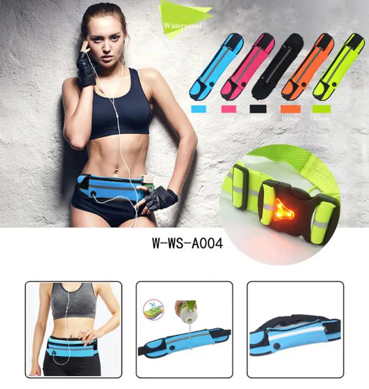 Gym Running exercise Waist Band Sports Belt Case Holder For Various Phones 