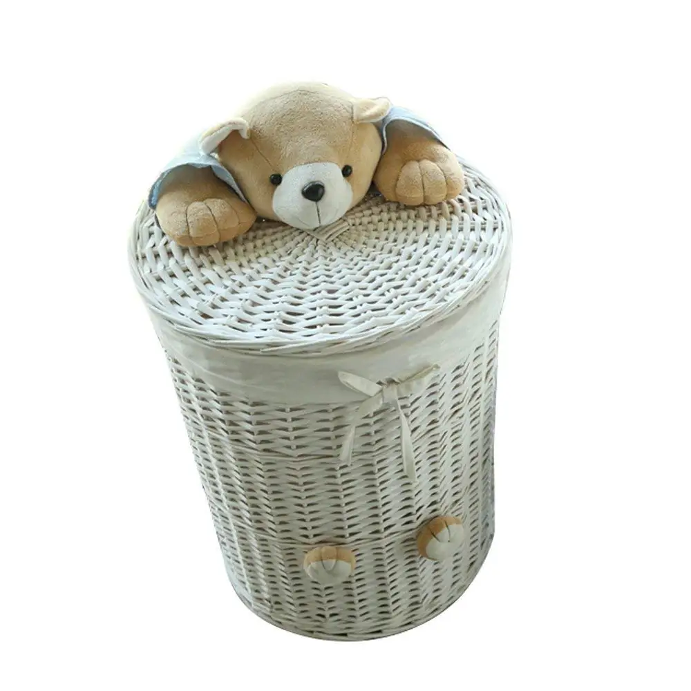 toy basket with lid