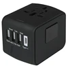 New design all in one multi functional travel power adapter converter universal ac dc adapter Swiss plug adaptor