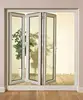 Finished surface finishing and folding open style aluminium folding windows