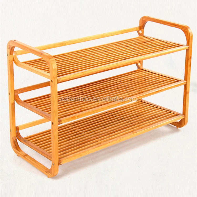 3 Tier Bamboo Wooden Shoe Rack Buy Rak Sepatu Kayu Rak Sepatu Bambu Rak Sepatu Product On Alibaba Com