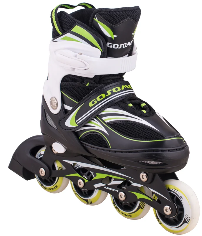 Gosome China Supplier Black And Green Roller Skate Buy Roller Skate
