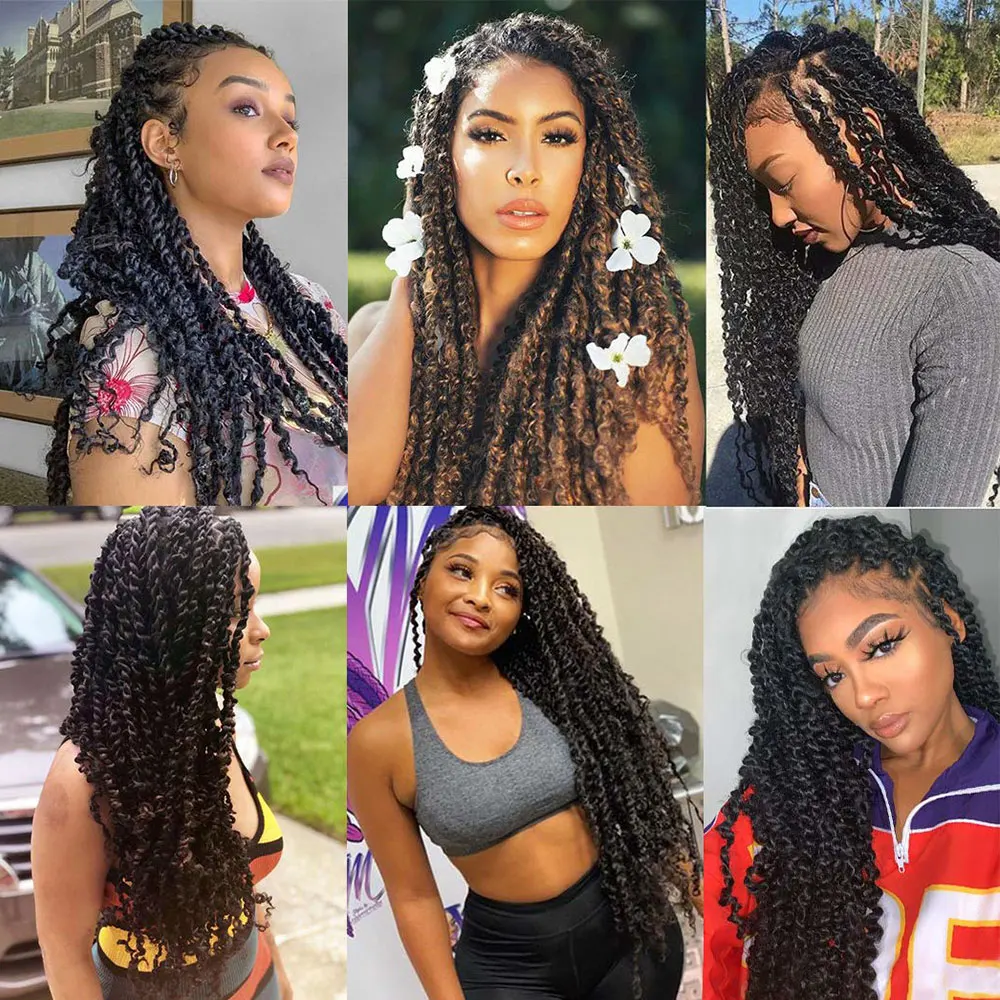 Ali Show 2019 Hairstyle Pre Twisted Bomb Curly Crochet Hair