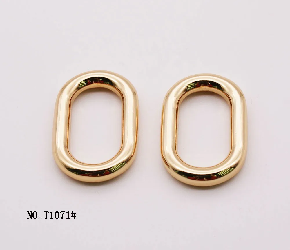 Tanai Factory Price Handbag Hardware Metal D Ring Zinc Alloy Adjustable