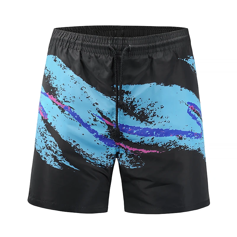 Shark Sea Animal Pattern Mens Swim Trunks 3D Printed Beach Board Shorts with Pockets for Teen Boys