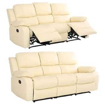 Modern Top Grain Leather 3 Seater Recliner Set Electric 2 1 Auto Nitaly Electrical Automatic White Reclining Sectional Sofa Buy Reclining Sectional