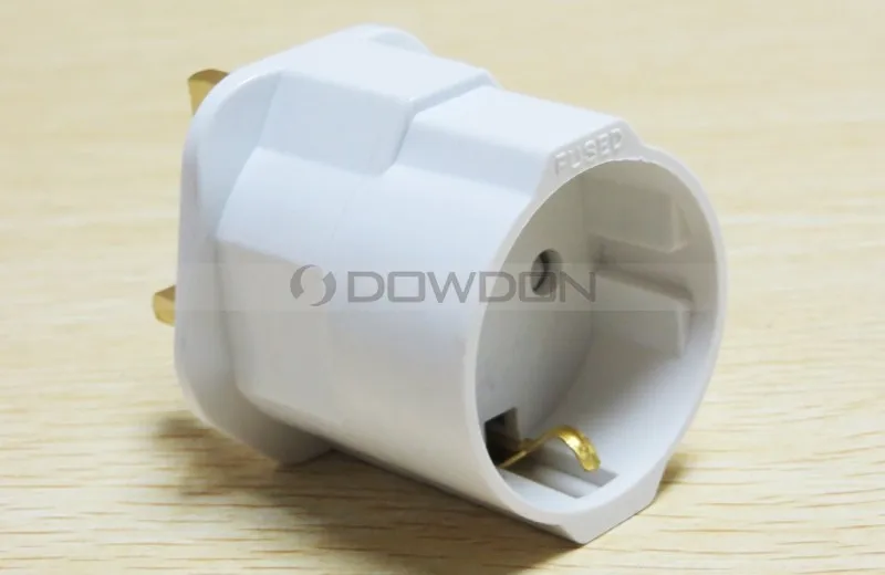 3 Pin 10a 240v Uk European Socket Uk Male European Plug Buy Uk Travel
