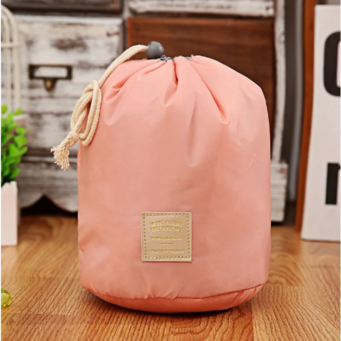 Bulk Durable satin personalized beautiful High quality leather promotional cheap price canvas polyester travel cosmetic bag