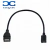 USB A Female to Micro USB 5 Pin Female Adapter Host Data Charger Cable Cord Adaptor Cable