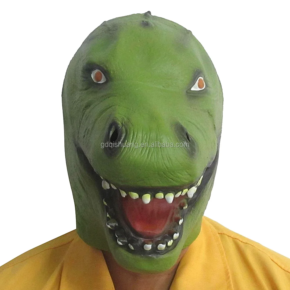 Latex Animal Dinosaur Head Mask For Halloween Costume Cosplay Party