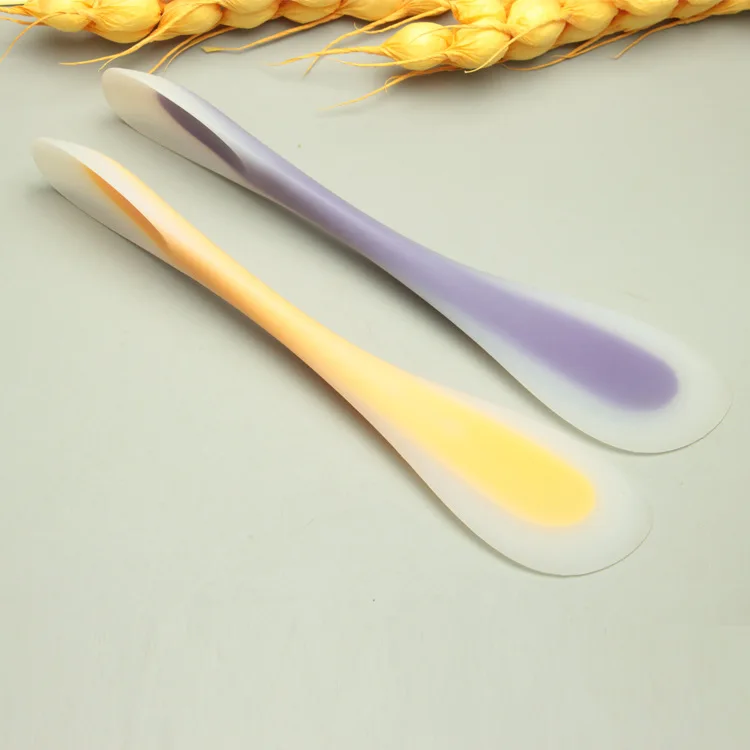 BPA Free Double Head Multifunctional Mini Cake Spatulas Icing Kitchen Cream Silicone Spatula