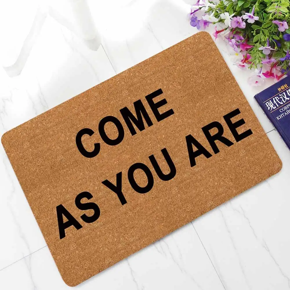 Wholesale Entrance Floor Mat Funny Doormat Designed Indoor