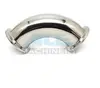 Sanitary Vacuum Stainless Steel Pipe Fitting Tee 180 Degree Elbow Reducer Bend Flange Nozzle