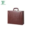 Guangzhou yifeng low price wholesale high quality coffee pu leather wine box
