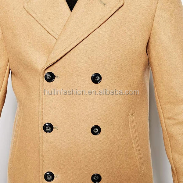 Homme Européen Français Mode Manteaux D'hiver En Laine À Homme Européen Français Mode Manteaux D'hiver En Laine À