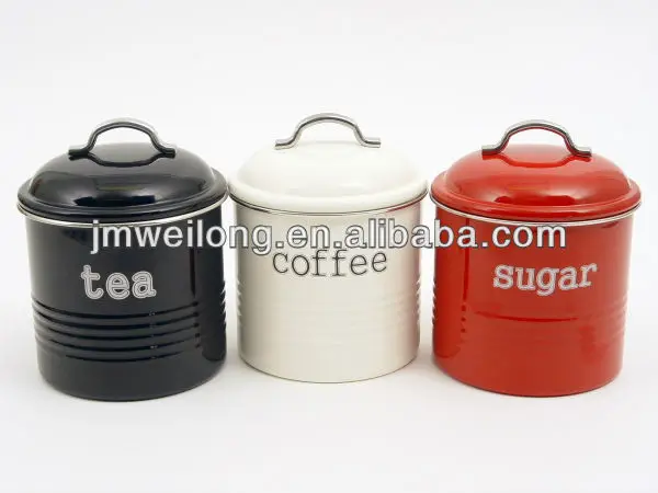 Typhoon Vintage Storage Tea Sugar Coffee Canisters Typhoon Vintage Storage Tea Sugar Coffee Canisters