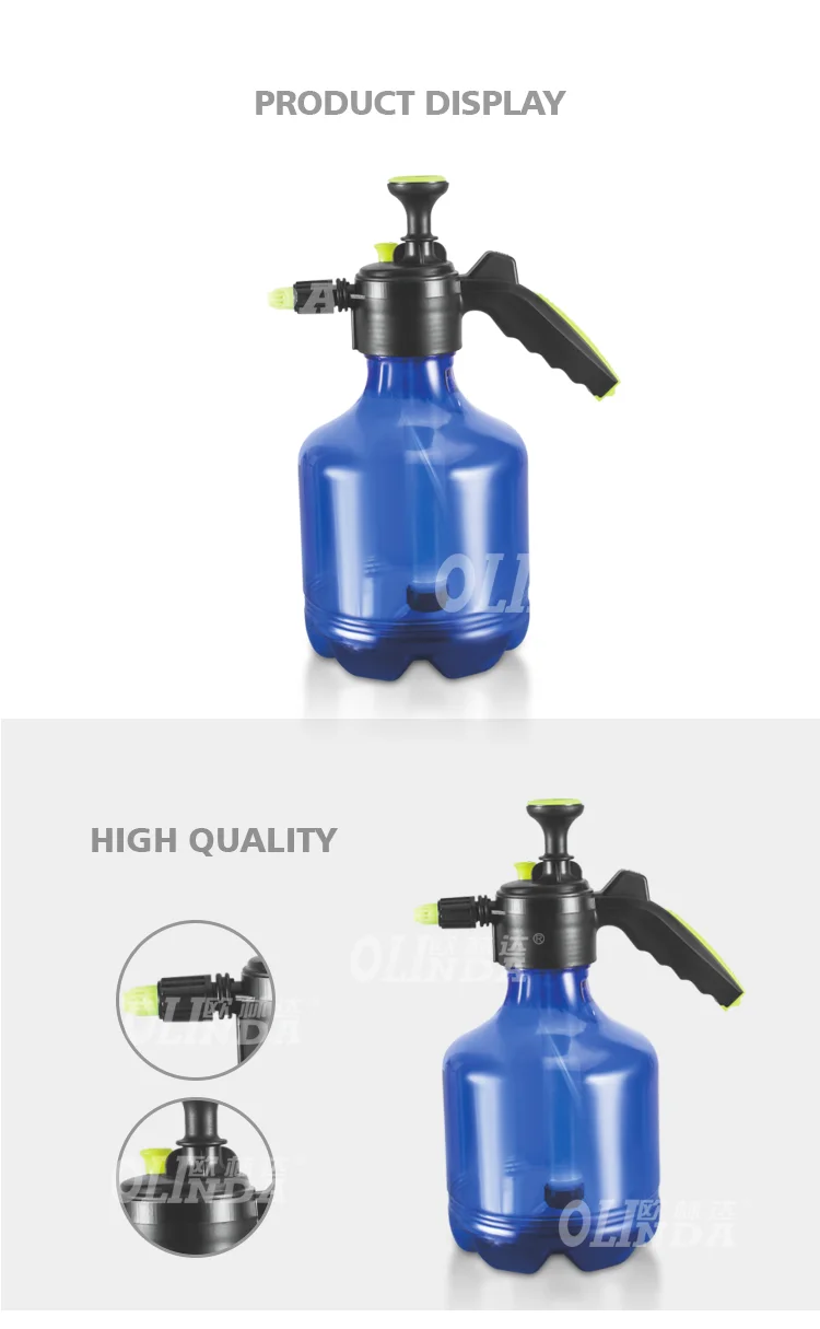 High quality 3L high pressure plastic spray bottle pump portable garden sprayer for sale