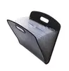 Expandable Portable Hand-Held Accordion File Document Folder File Organizer A4 and Letter Size 13 Pockets Black