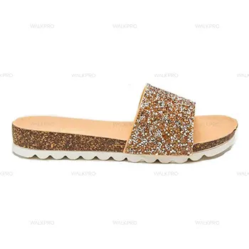 glitter slippers womens