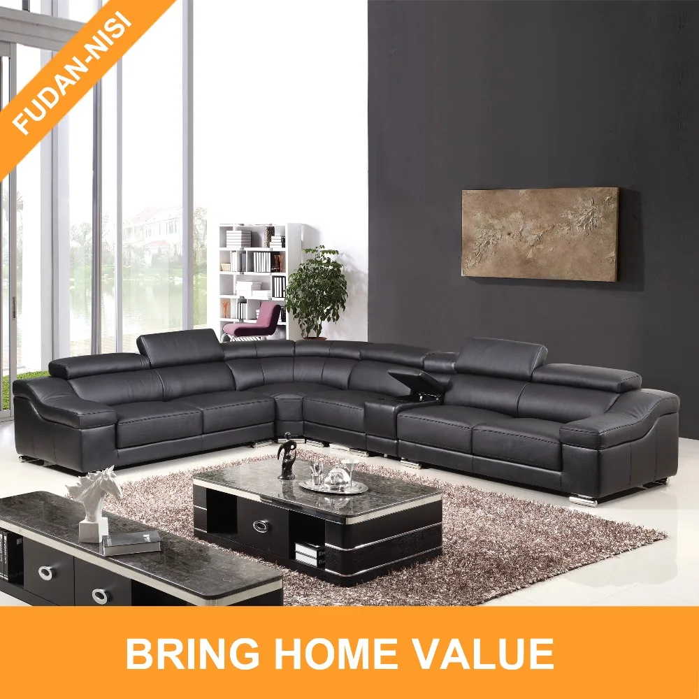 Living Room Furniture Top Grain Leather Sofa Set Designs Black King Size Chaise Lounge Modern - Buy Top Grain Leather Sofa,Sofa Set Designs,Black King Living Room Furniture Top Grain Leather Sofa Set Designs Black King Size Chaise Lounge Modern - Buy Top Grain Leather Sofa,Sofa Set Designs,Black King