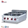 Commercial kitchen professional electric 4 burner gas cooking range with cabinet prices