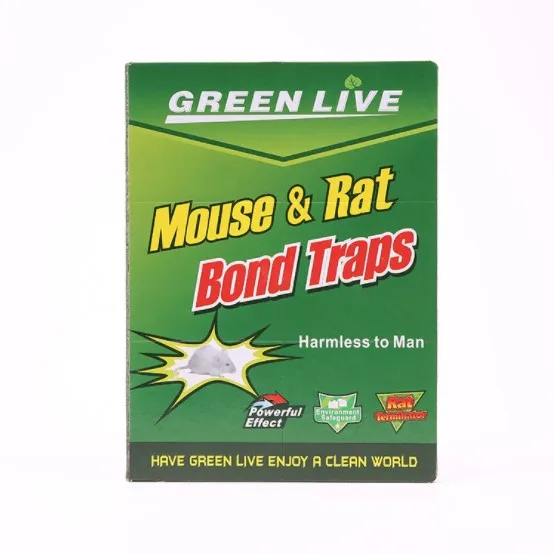 Mouse Mice Board Sticky Traps Rat Glue Catcher Nontoxic Pest Control