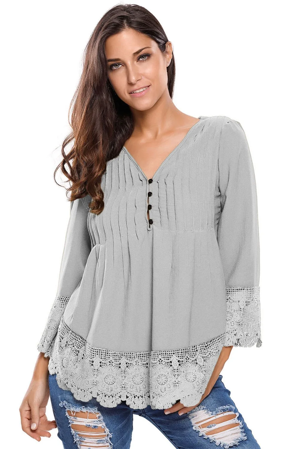 Compra Blusa victoriana online al por mayor de China