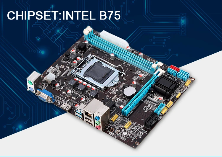 Support Core I3 I5 I7 Cpu Lga 1155 Ddr3 Motherboards Top Selling