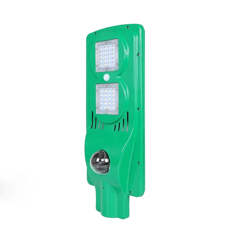 All in one street light solar ip camera with led street light