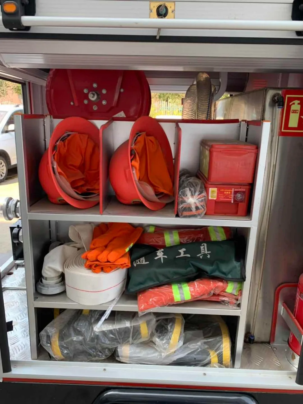 Small Fire Ruck Small Electric Drive Fire Truck - 6X4 Pumper with Diesel Power for ...